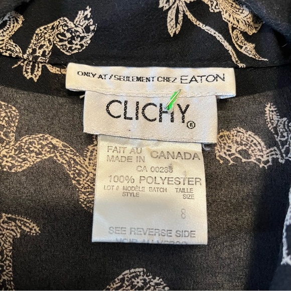 Clichy | Vintage Sheer Button Up Shirt - Picture 12 of 13